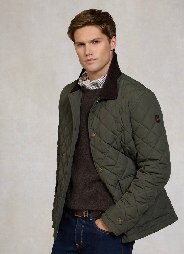 Men's Quilted Liner Jacket Army Khaki