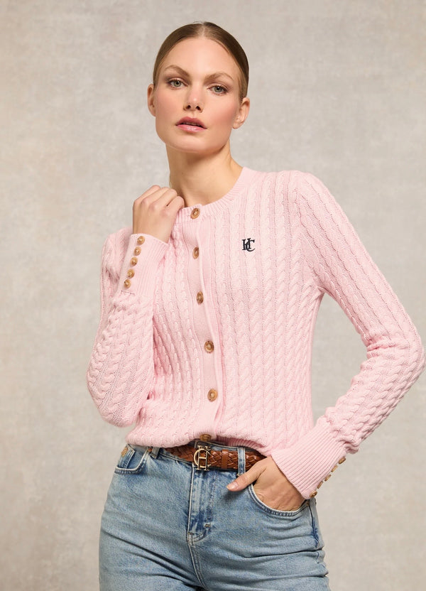 Cotswold Cardigan Soft Pink