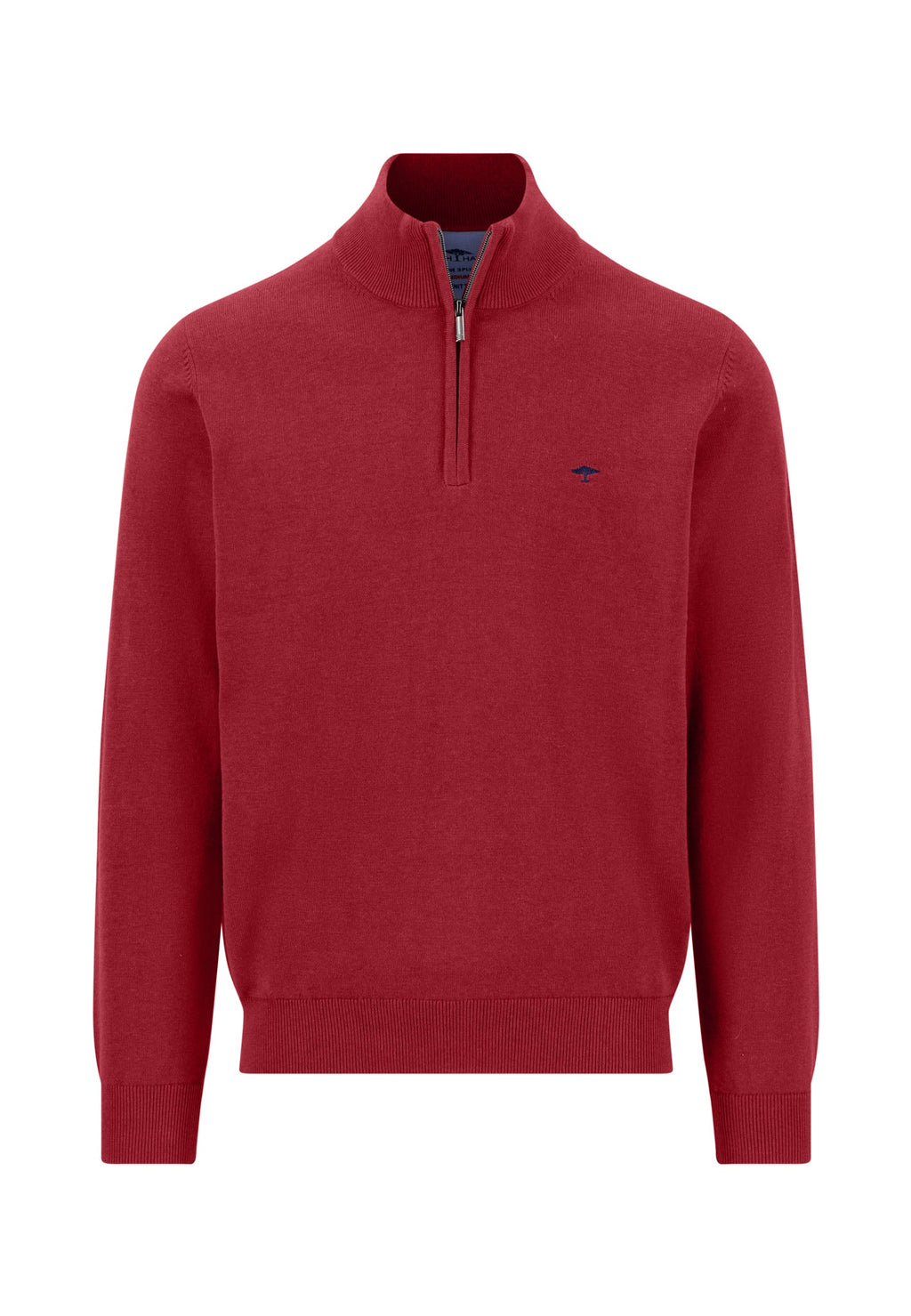Fynch-Hatton Superfine Cotton Troyer Zip - Brick