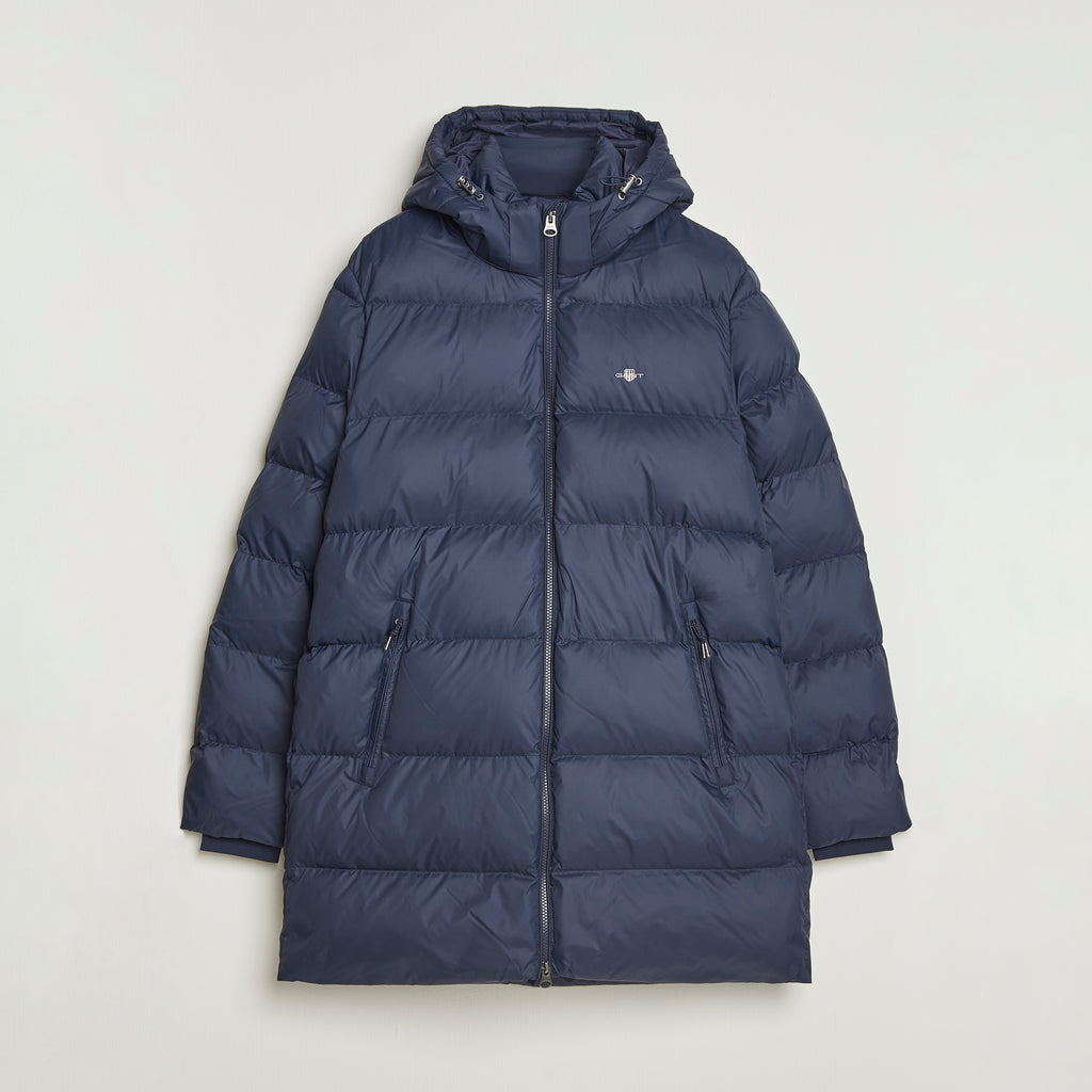GANT Active Cloud Mid Length Jacket - Evening Blue