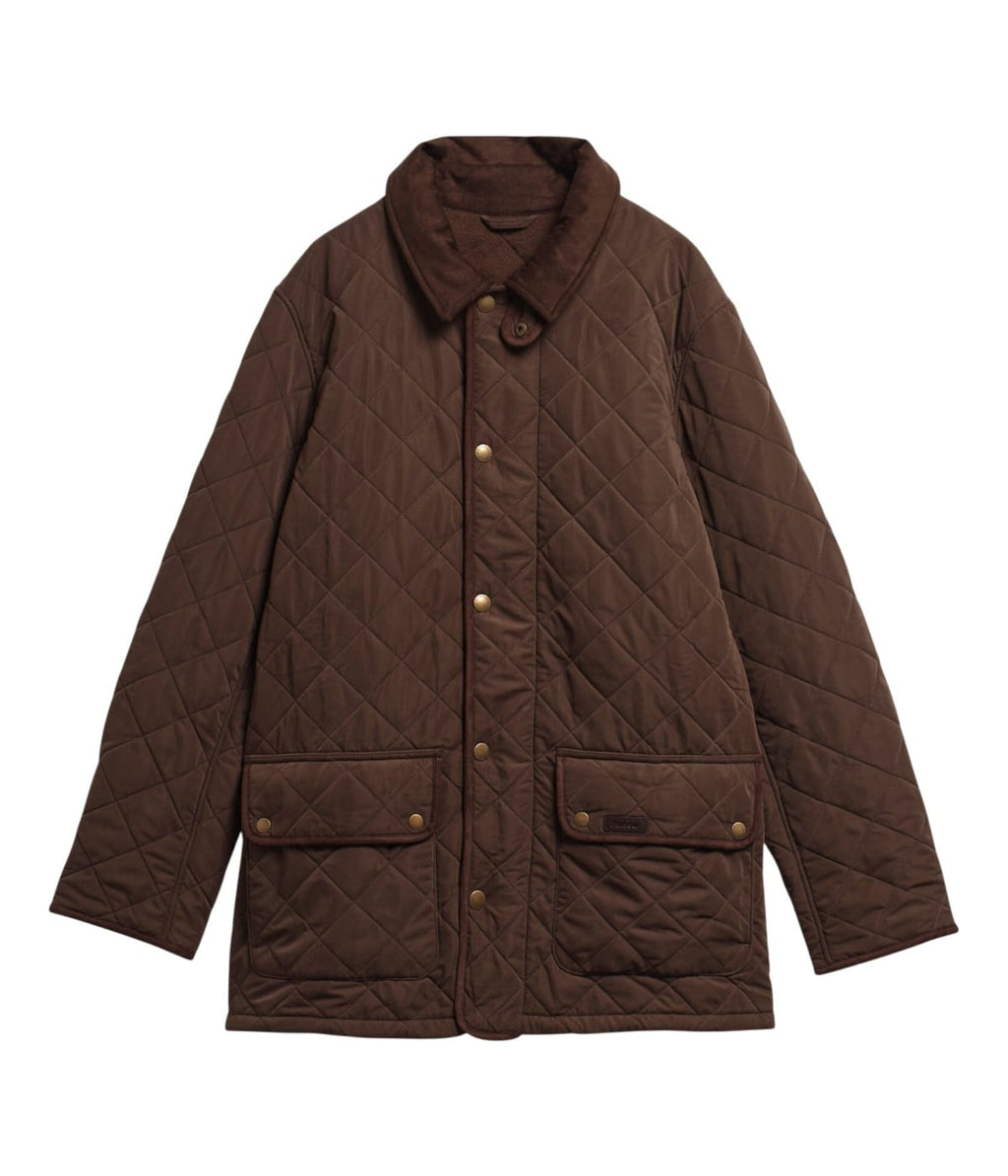 Barbour Thursby Polarquilt Jacket in Dark Olive