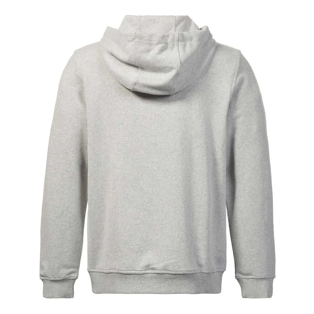 Gray hoodie on a white background