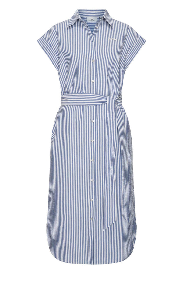 HV Society HVSStella Navy White Striped Dress