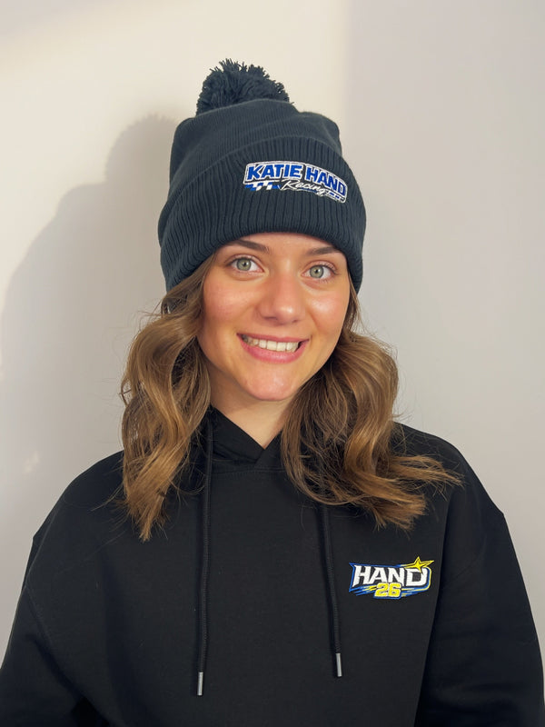 Katie Hand Racing Bobble Hat