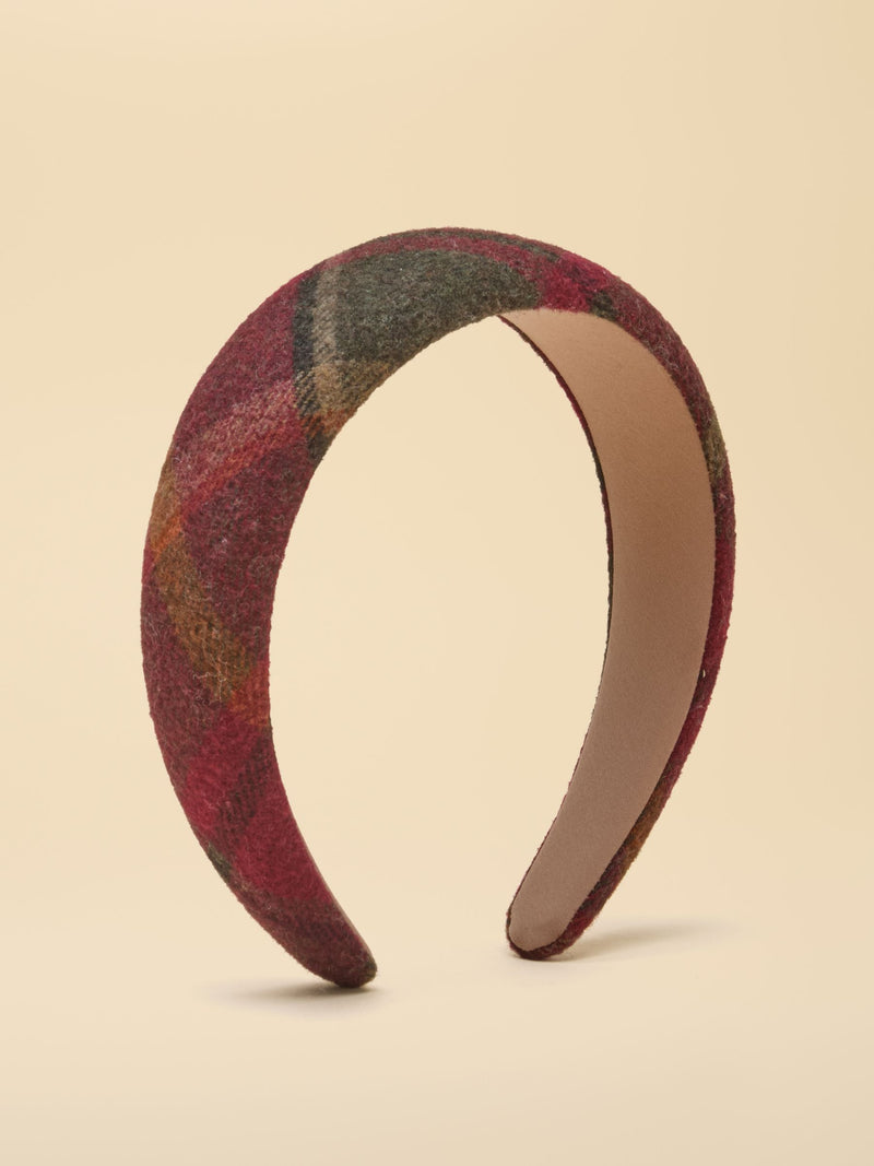 Joules Tessie Berry Tweed Headband