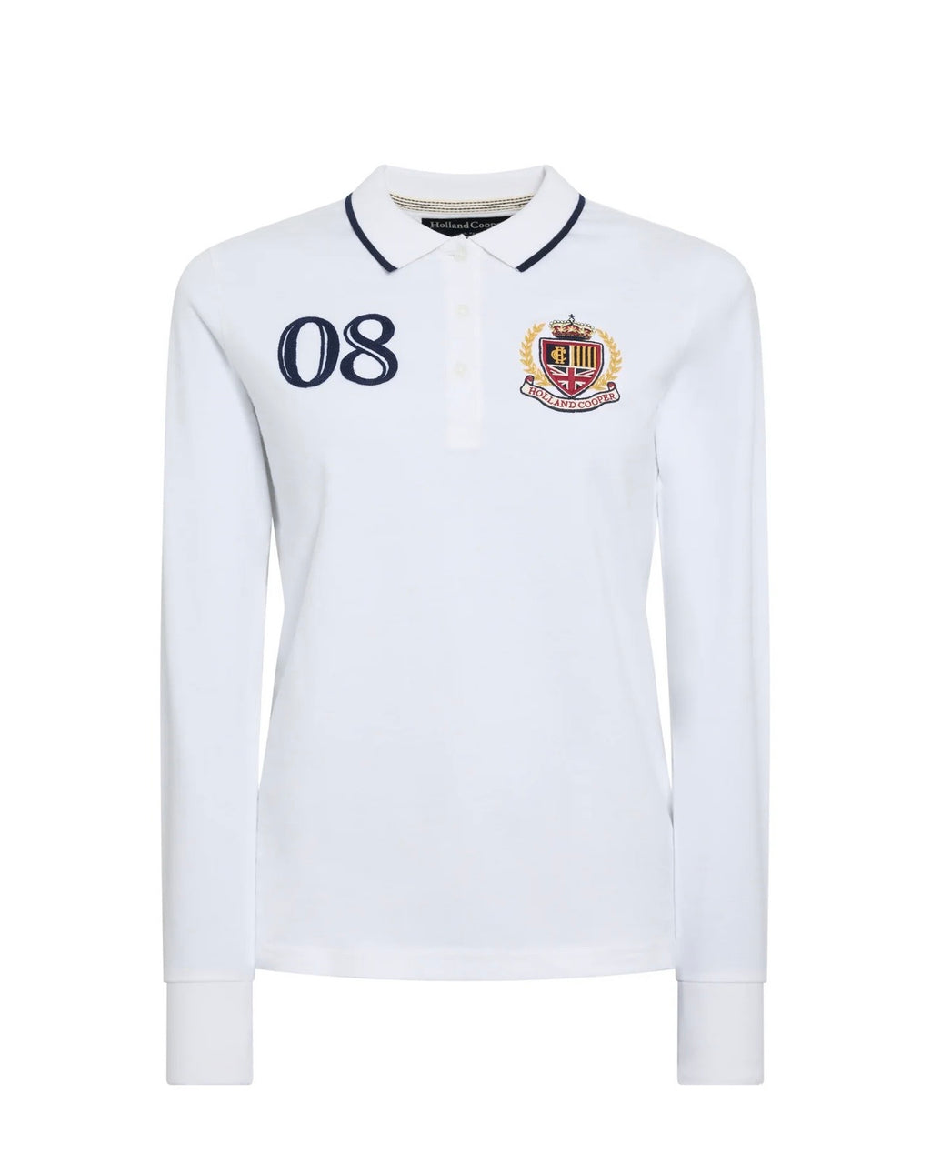 Holland Cooper Heritage Long Sleeve Polo Shirt
