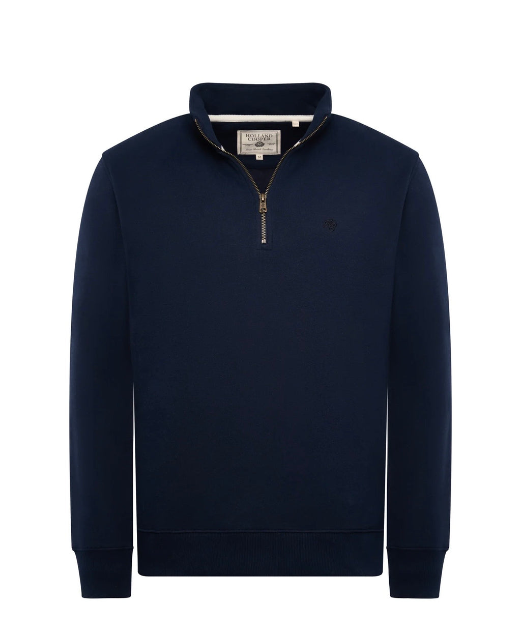 Holland Cooper Men's Quarter Zip Sweat Ink Navy