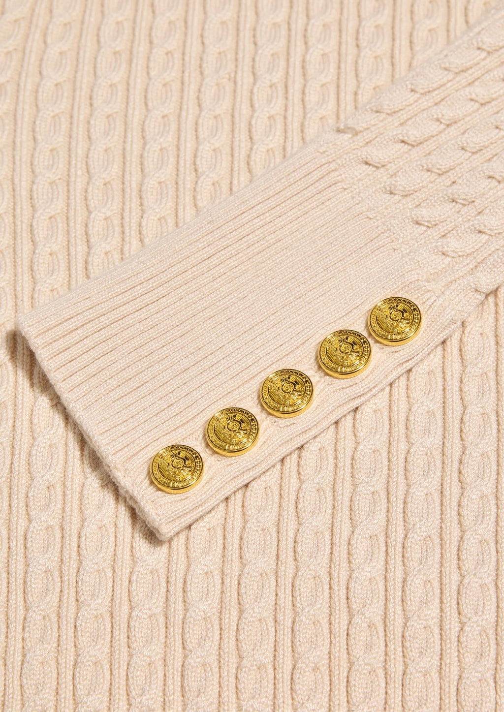 Holland Cooper Princeton Crew Neck Knit Almond