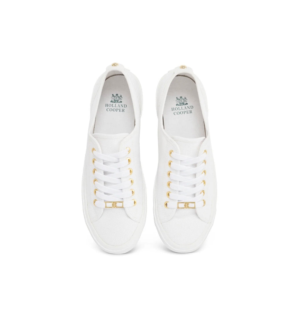 Holland Cooper Sloane Trainer White