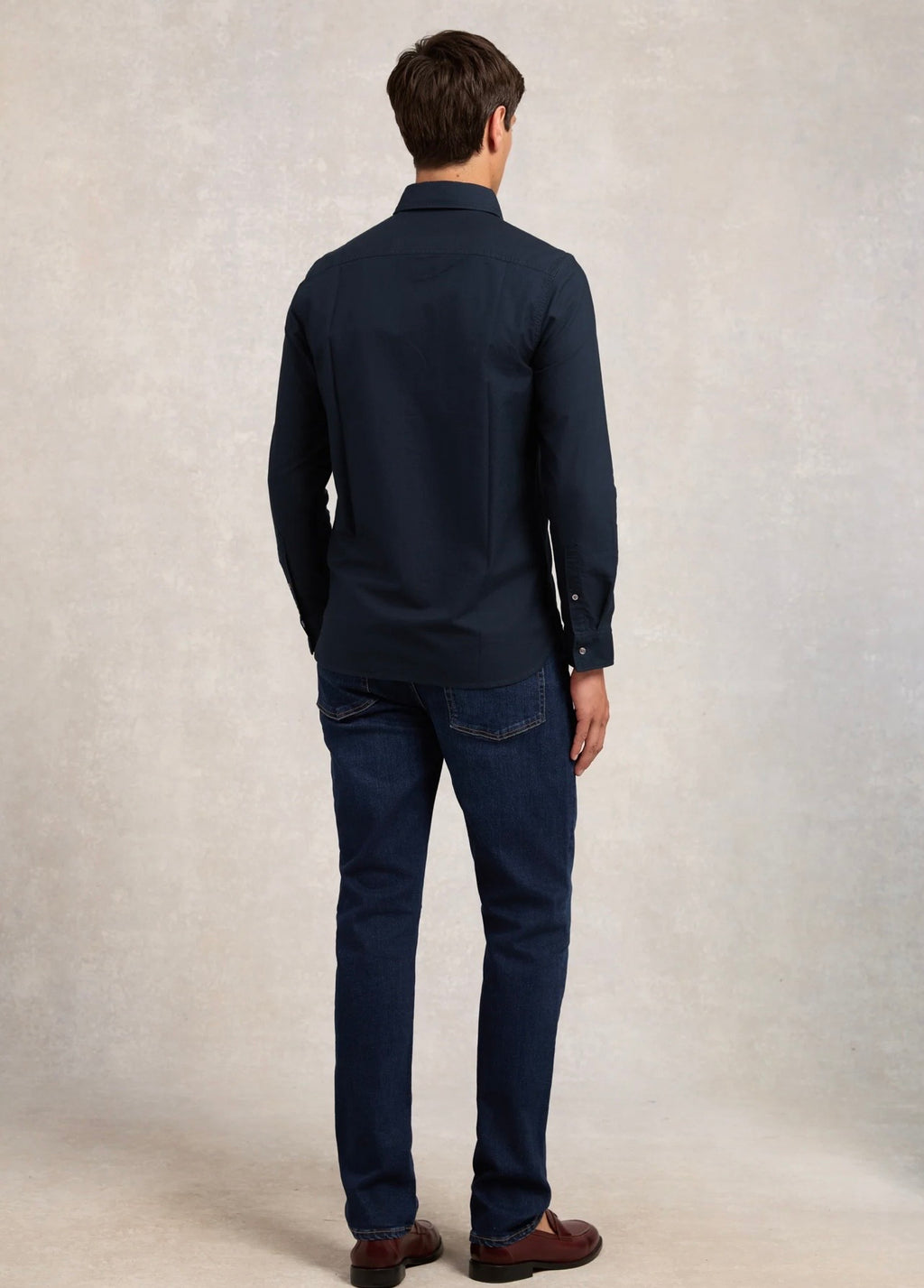 Holland Cooper Men's Classic Oxford Shirt Ink Navy