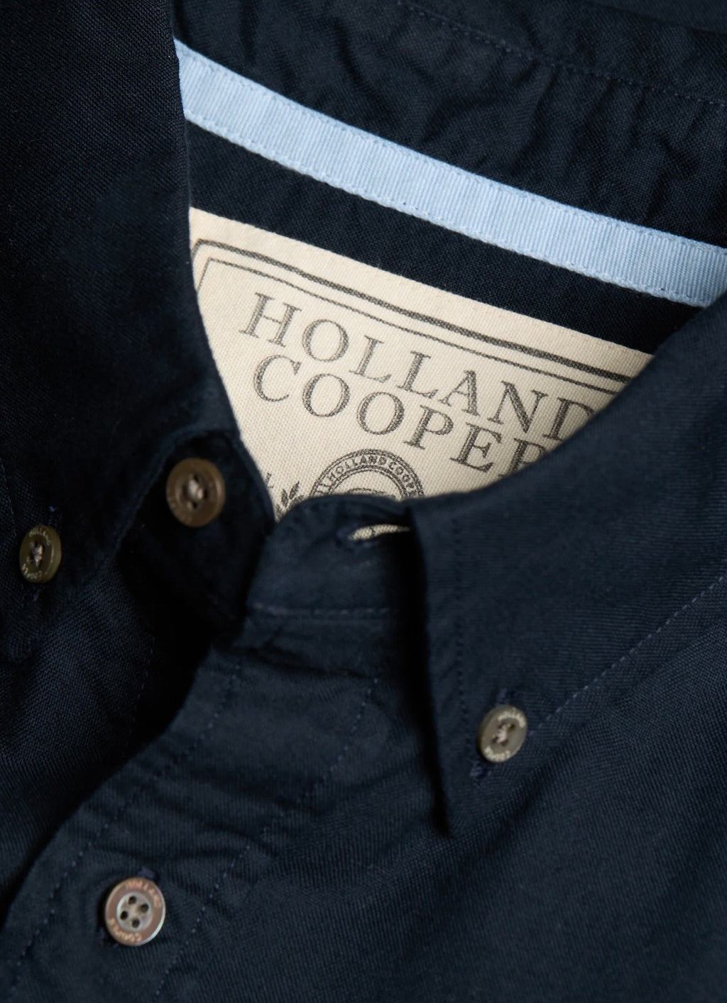 Holland Cooper Men's Classic Oxford Shirt Ink Navy