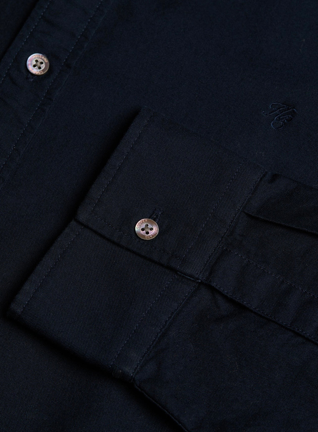 Holland Cooper Men's Classic Oxford Shirt Ink Navy