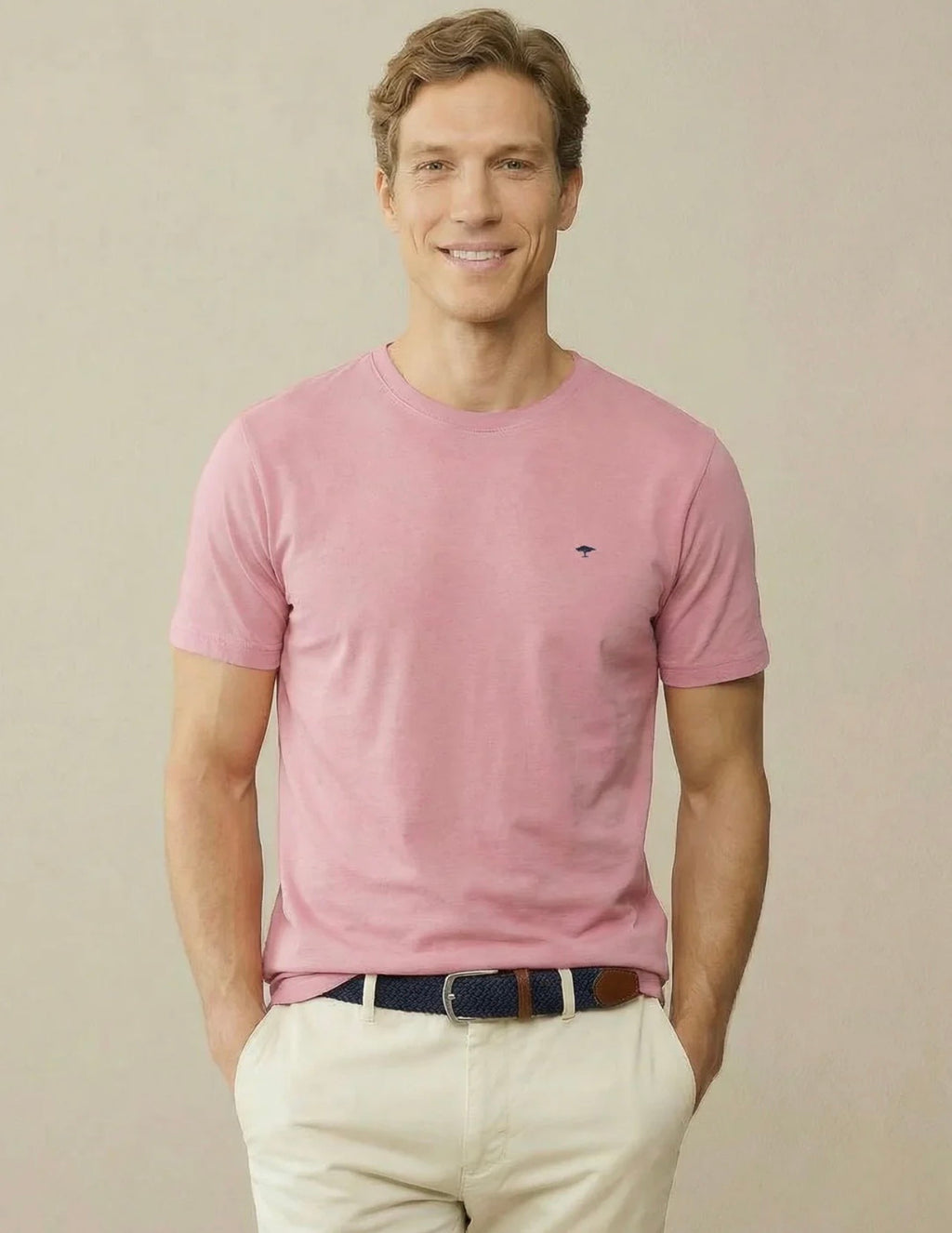 Fynch-Hatton Single Jersey T-Shirt Magnolia