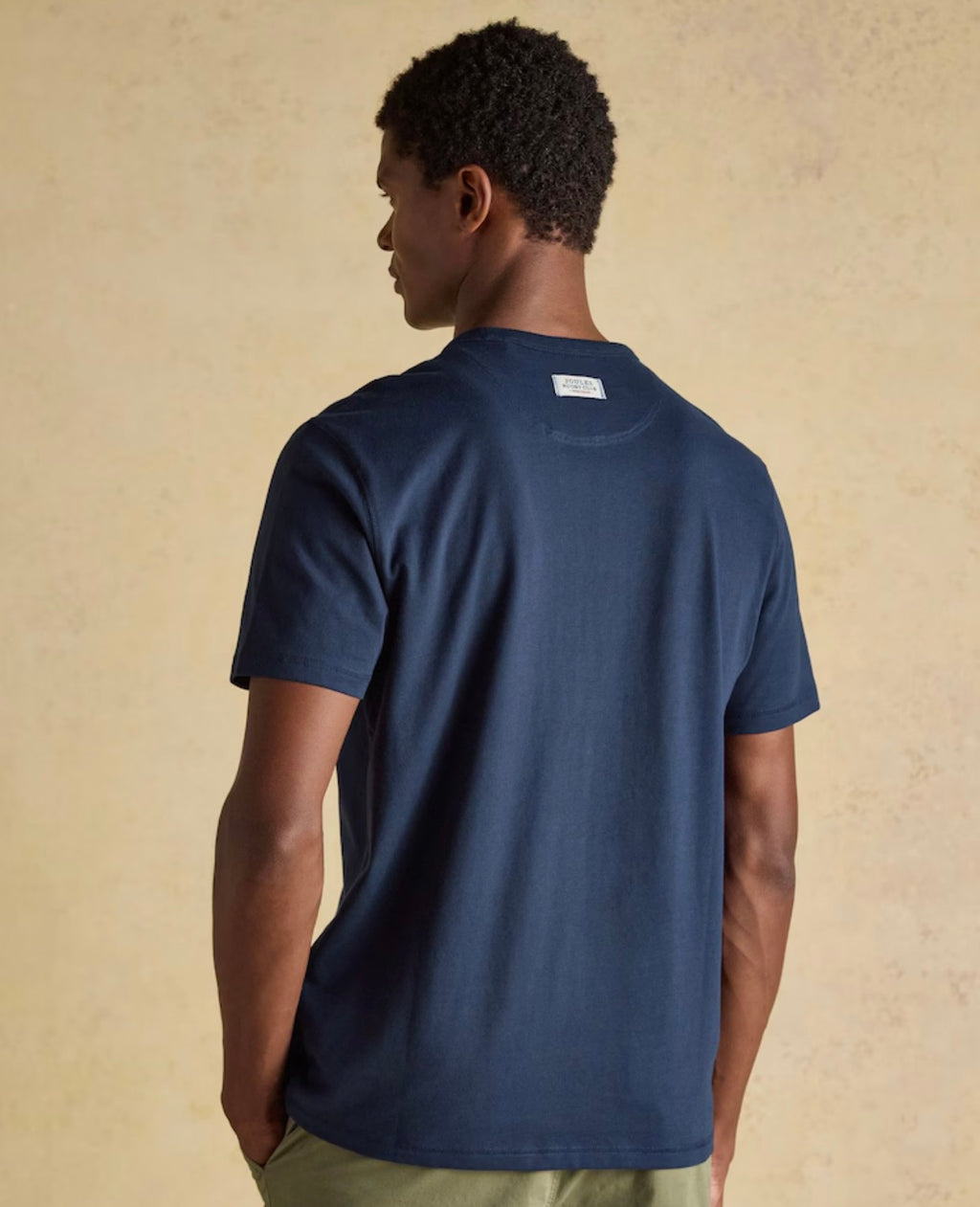 Joules Rugby Club Navy Crew Neck Cotton T-Shirt
