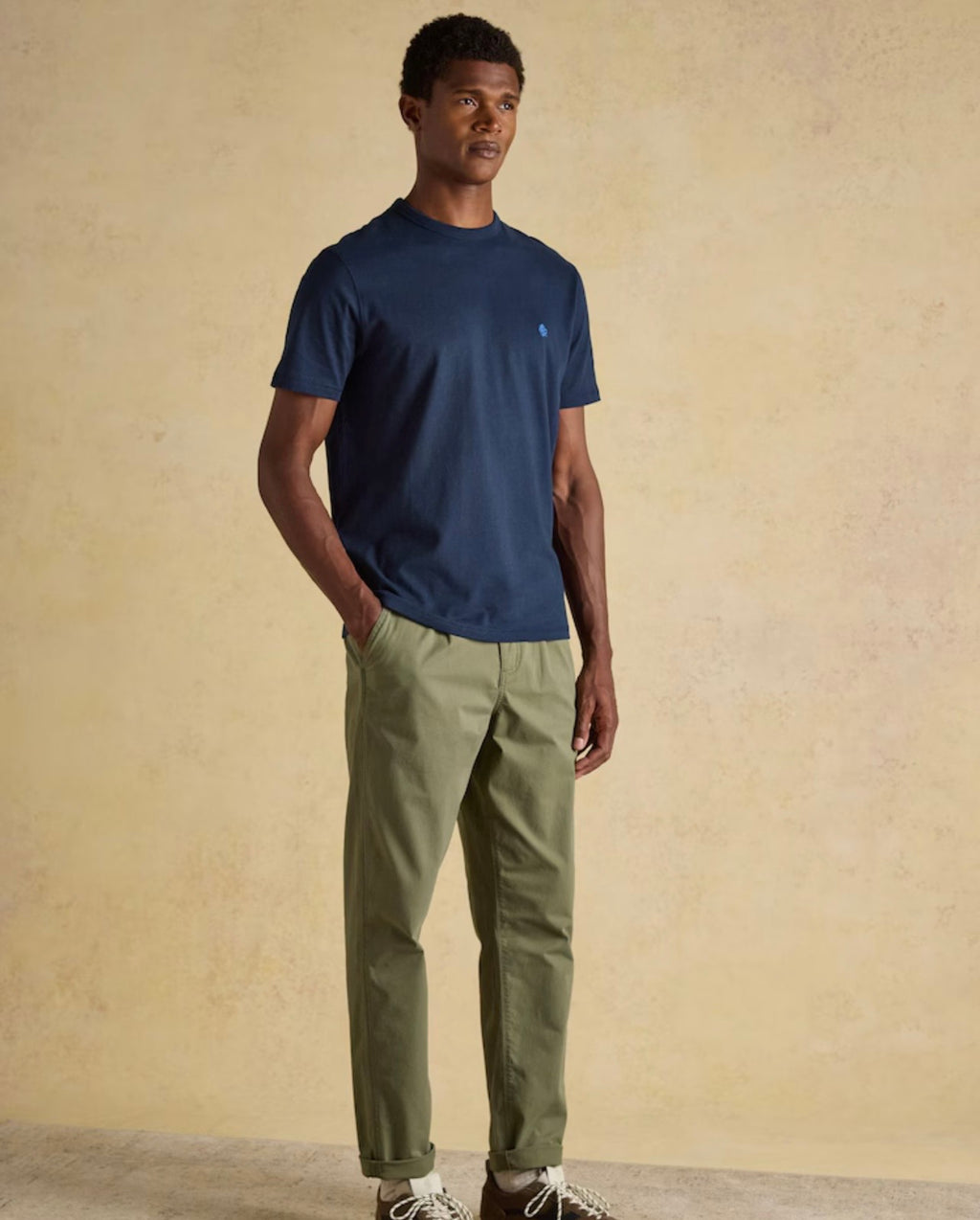 Joules Rugby Club Navy Crew Neck Cotton T-Shirt