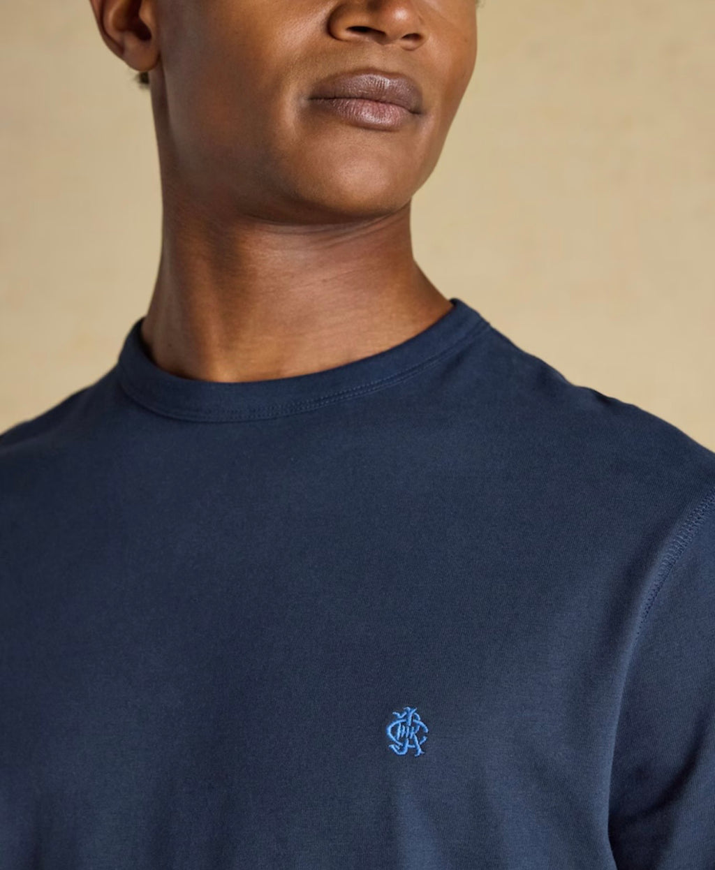 Joules Rugby Club Navy Crew Neck Cotton T-Shirt
