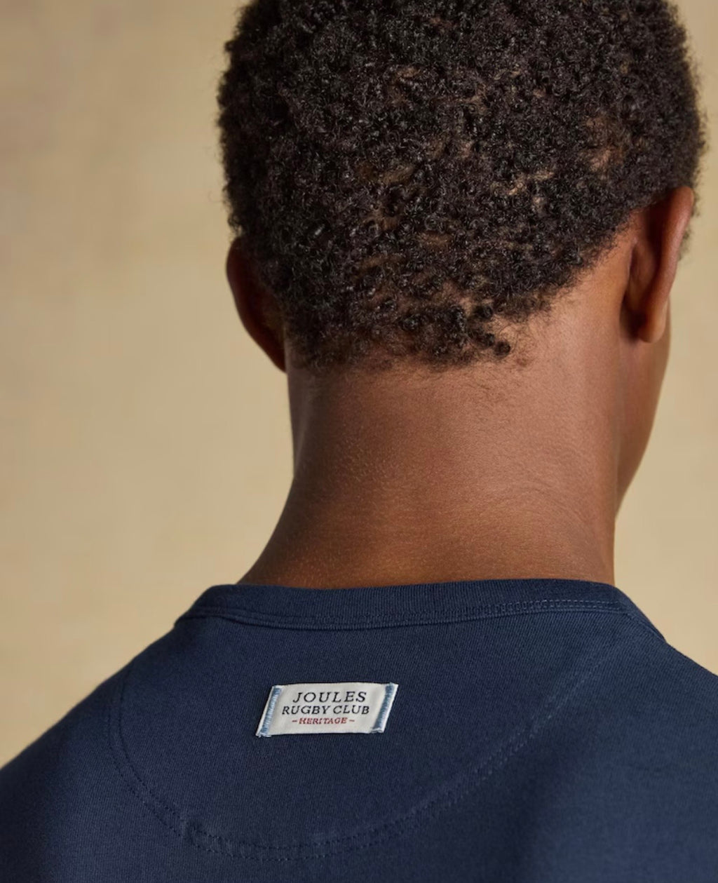 Joules Rugby Club Navy Crew Neck Cotton T-Shirt