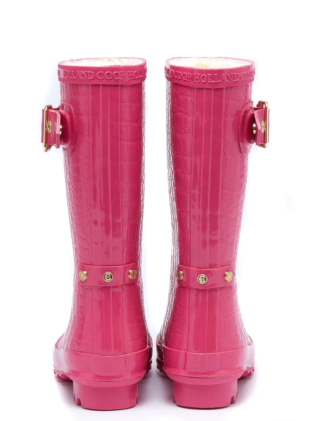 Holland Cooper Little Wellie - Junior Lollipop Pink