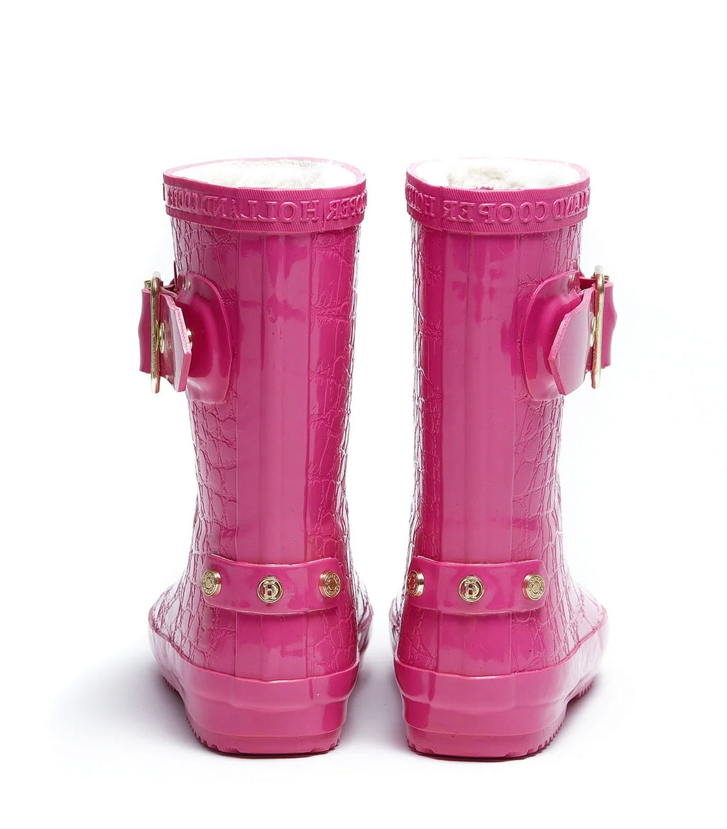 Holland Cooper Little Wellie - Toddler Lollipop Pink
