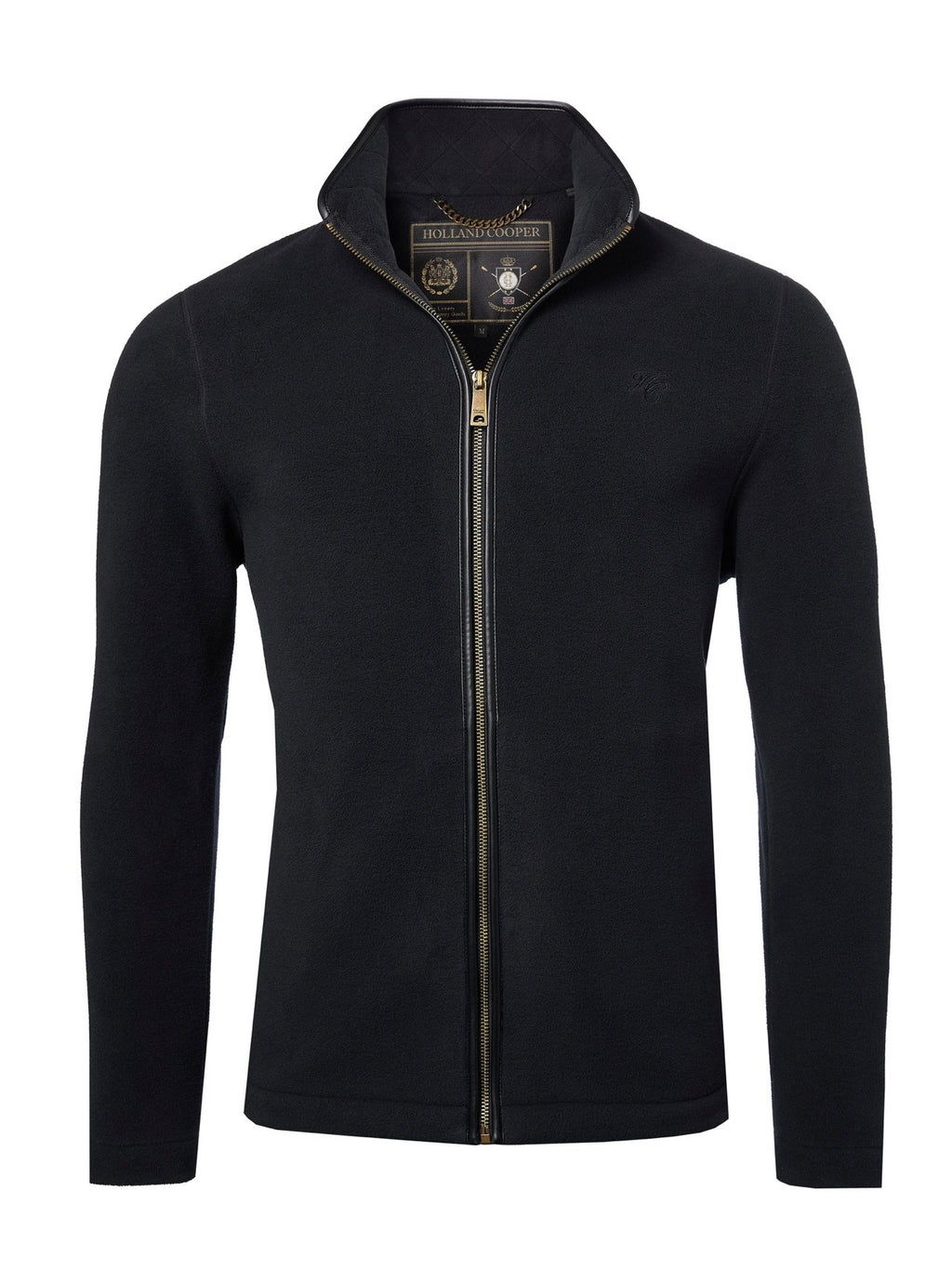Holland Cooper Men's Country Fleece Jacket Black