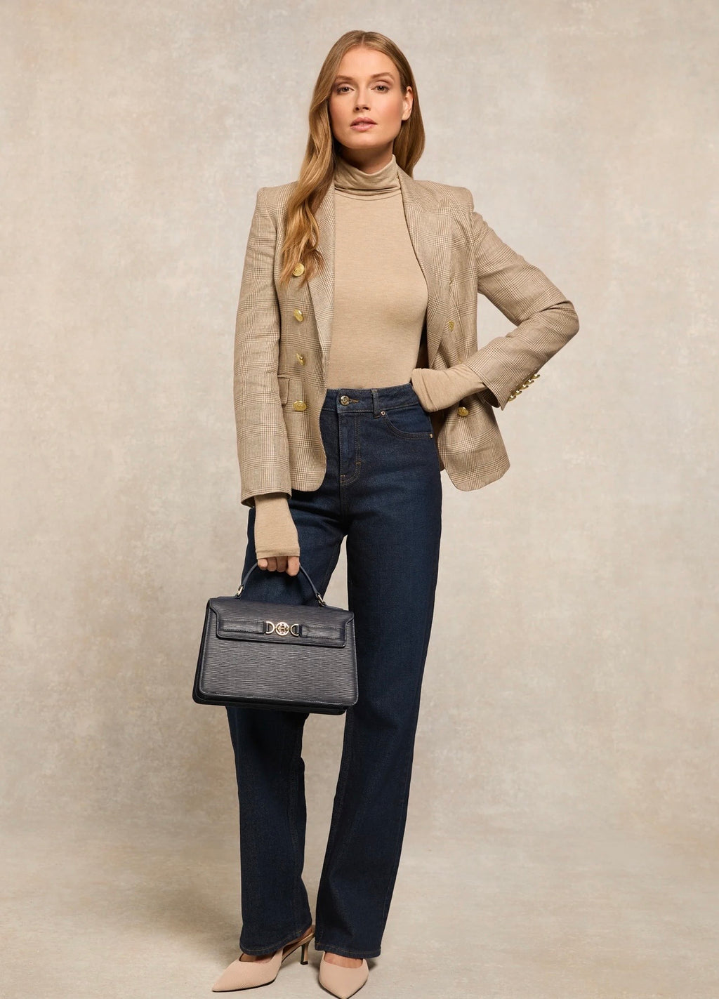 Holland Cooper Classic Straight Jean Deep Indigo
