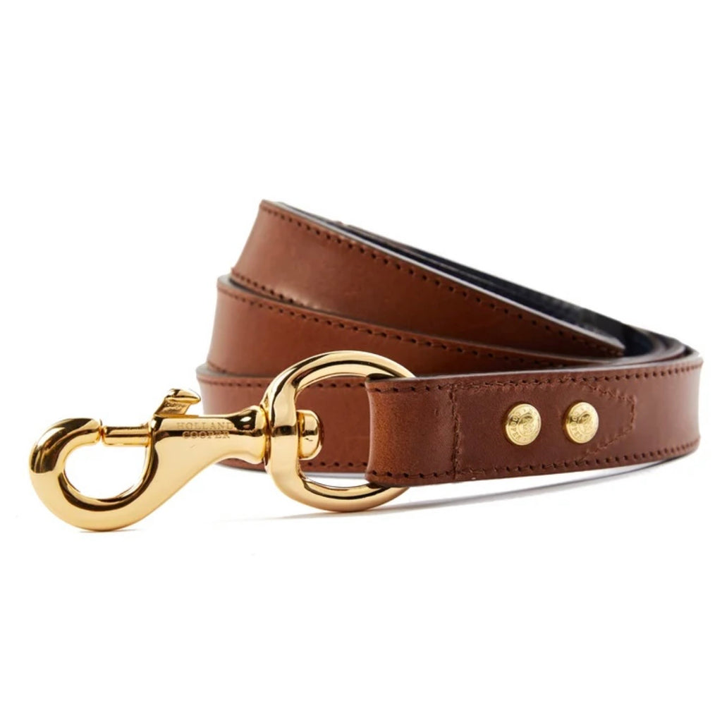 Holland Cooper Classic Dog Lead Chestnut