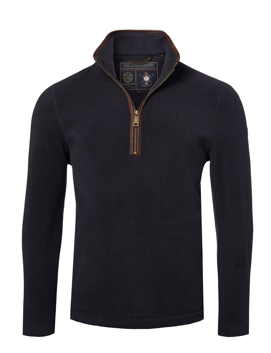 Men's Country Fleece Quarter Zip Ink Navy