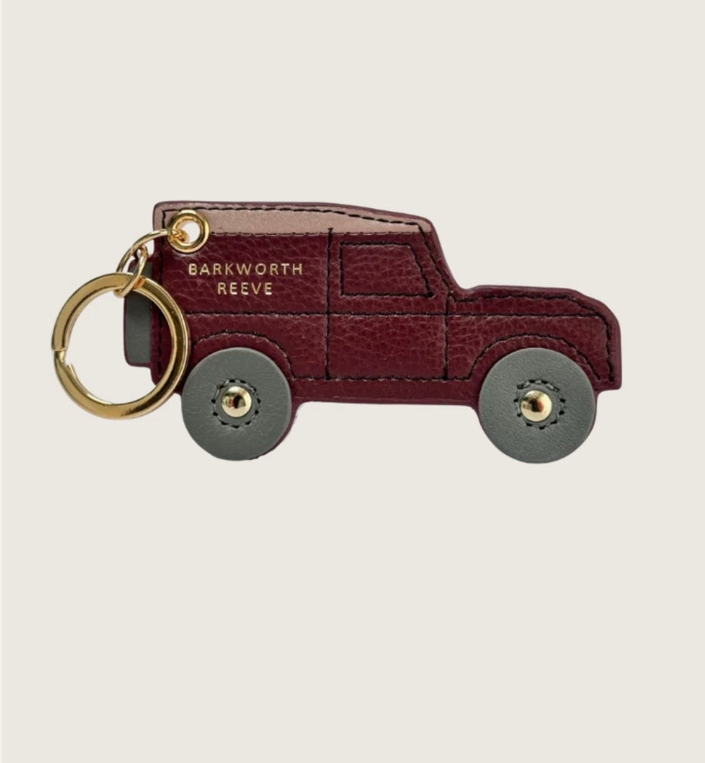 Barkworth Reeve Off Road 4x4 Keyring in Burgundy Pink