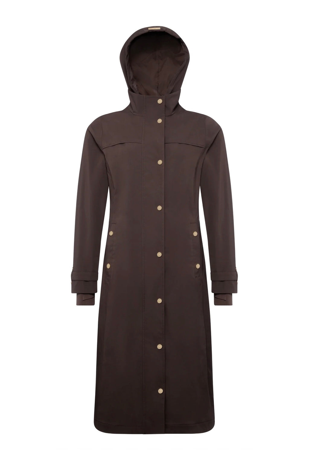 Holland Cooper Folgate Rain Coat Chocolate