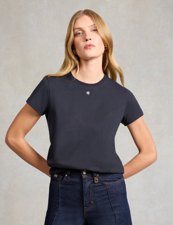 Holland Cooper Monogram Tee Ink Navy