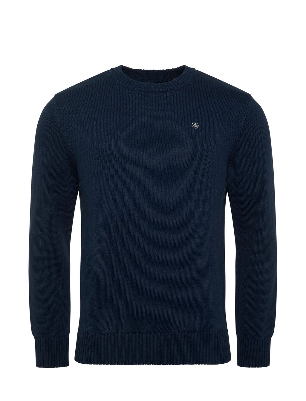Holland Cooper Men's Heritage Crew Neck Knit Ink Navy