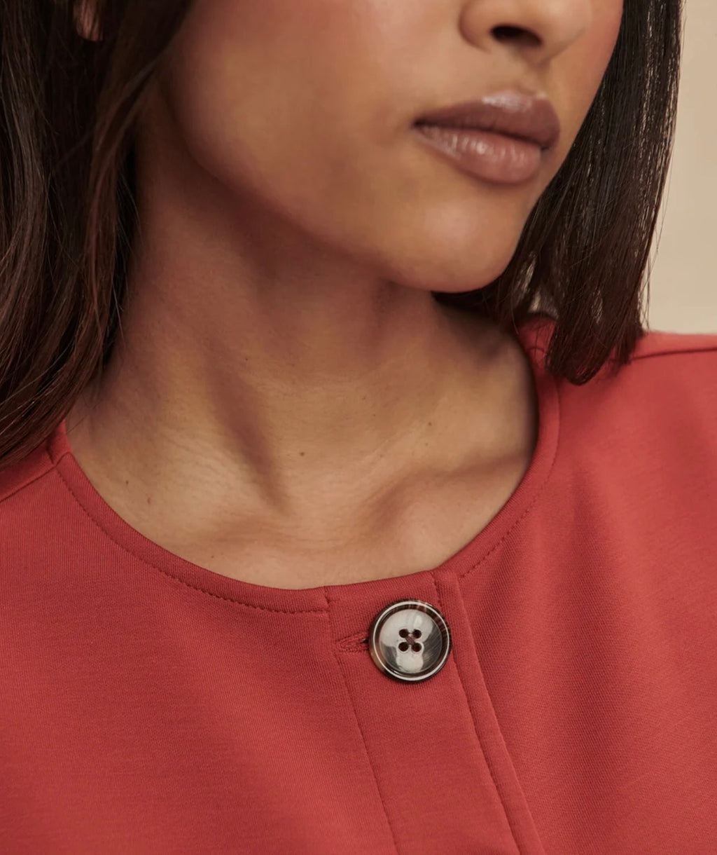 Varley Josie Button-Through Tank