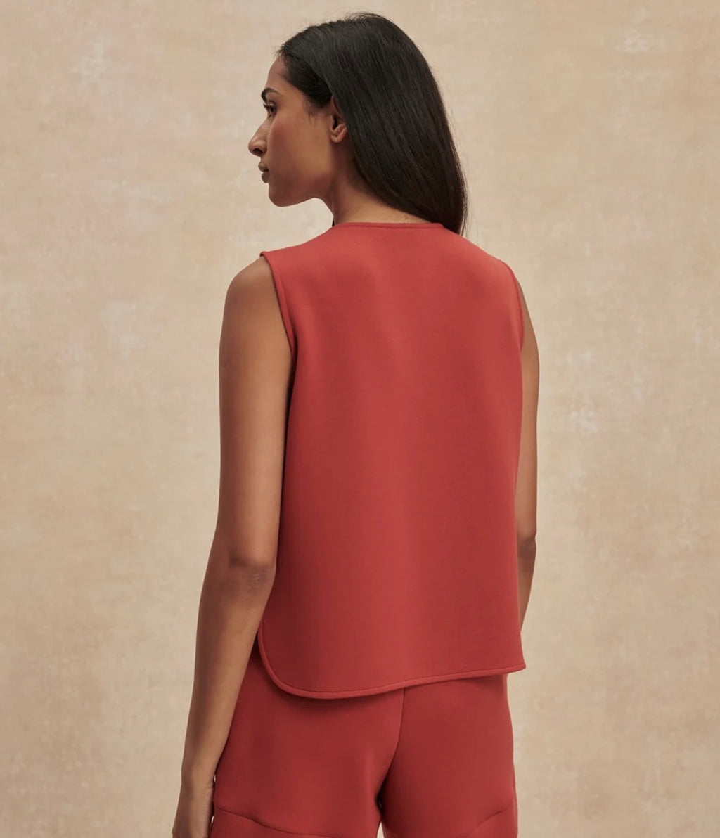 Varley Josie Button-Through Tank
