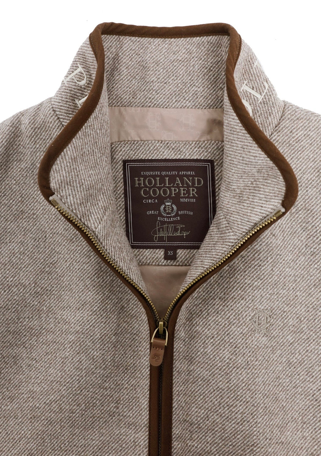 Holland Cooper Hillford Country Gilet - Sahara Twill