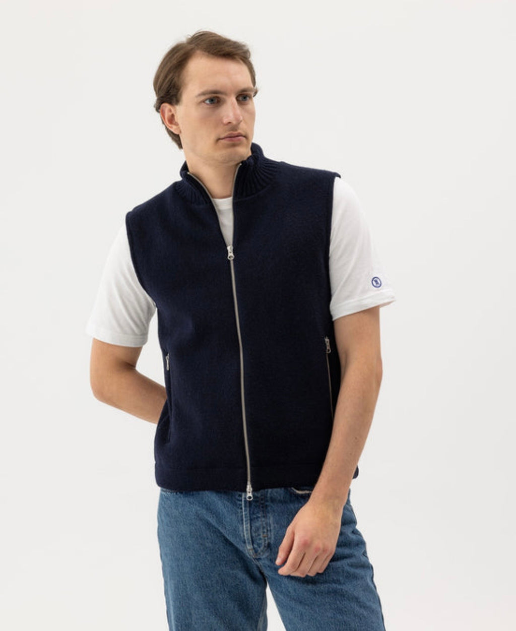 Holebrook Fred Vest WP - Navy