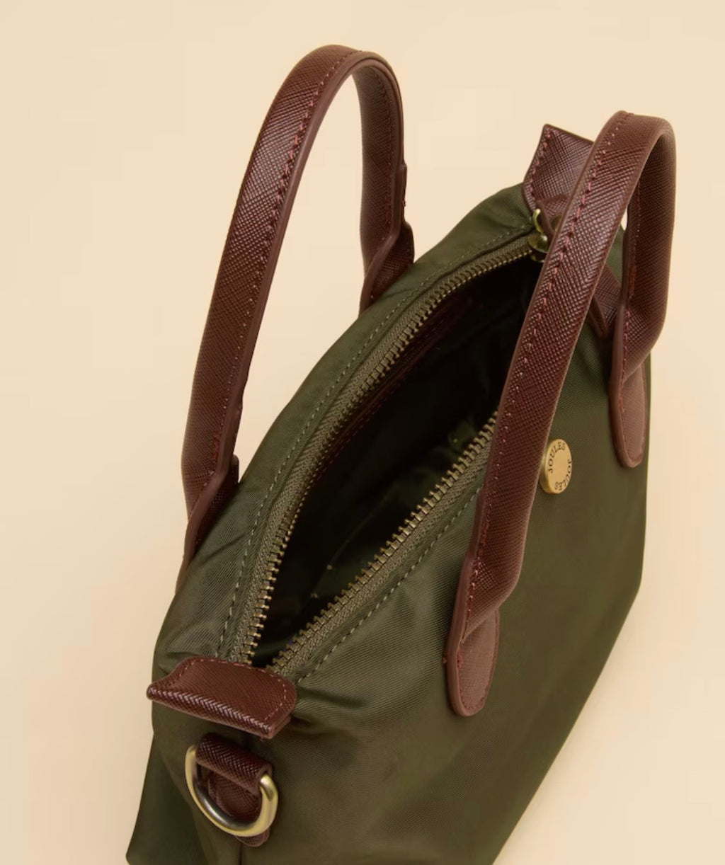 Joules Mini Khaki Green Crossbody Handbag