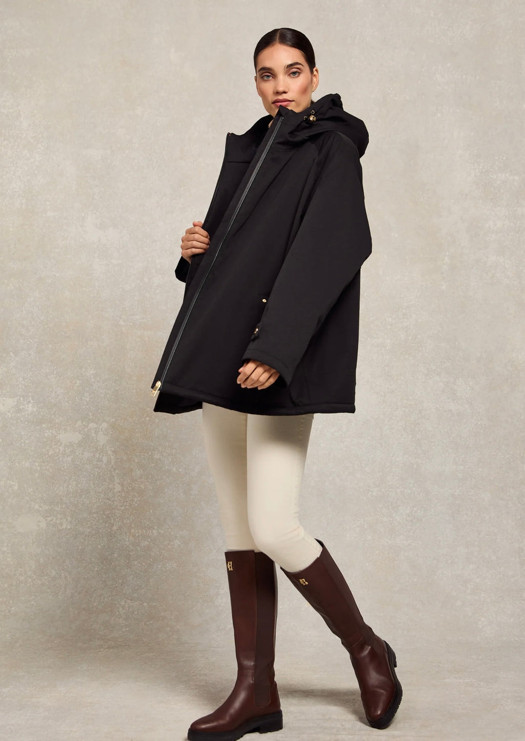 One-Size Waterproof Jacket Black