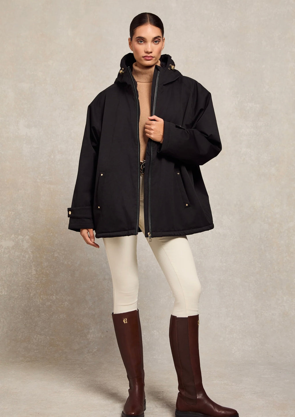 One-Size Waterproof Jacket Black