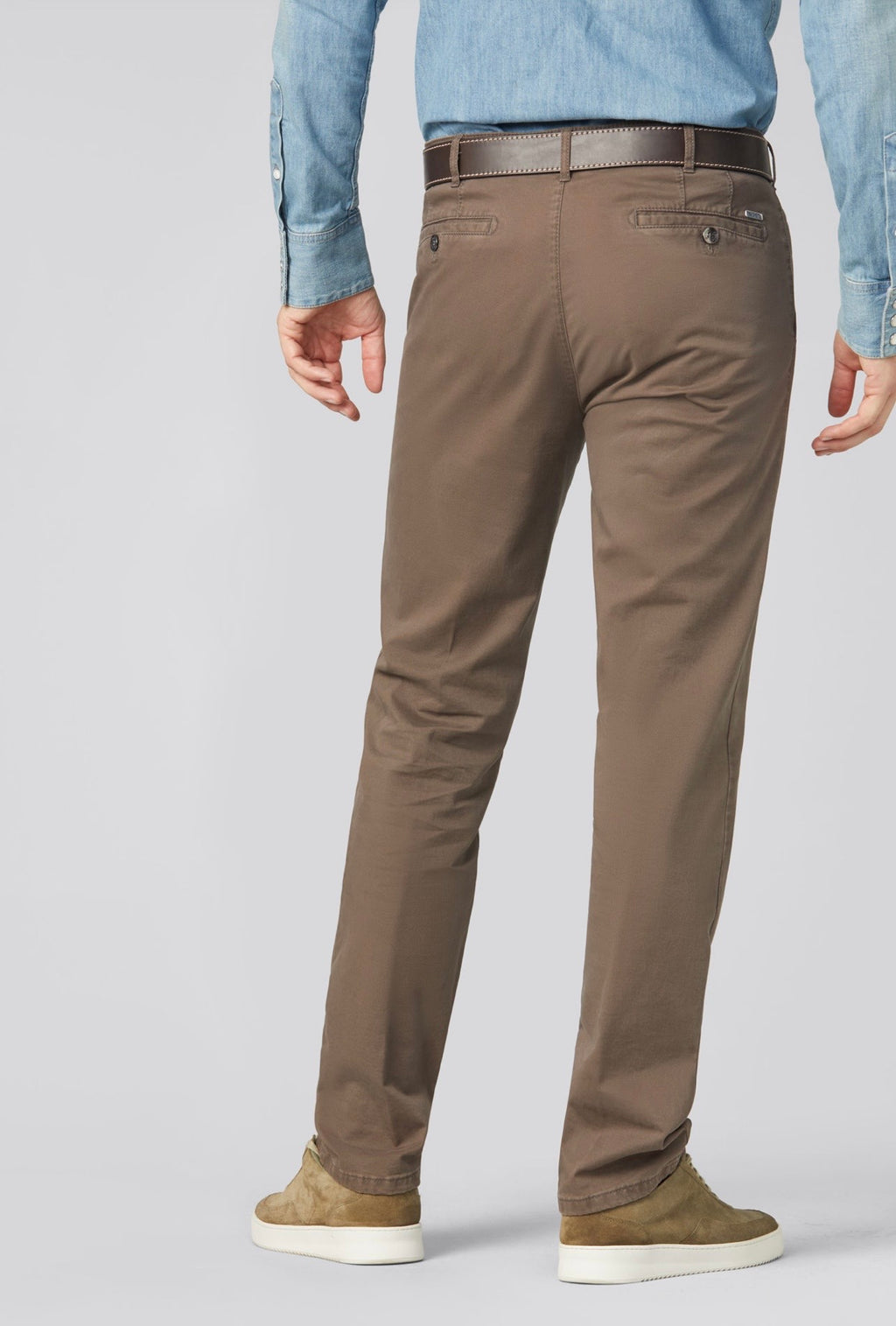 Meyer Men’s Roma Regular Chino 9-316/35 – Brown