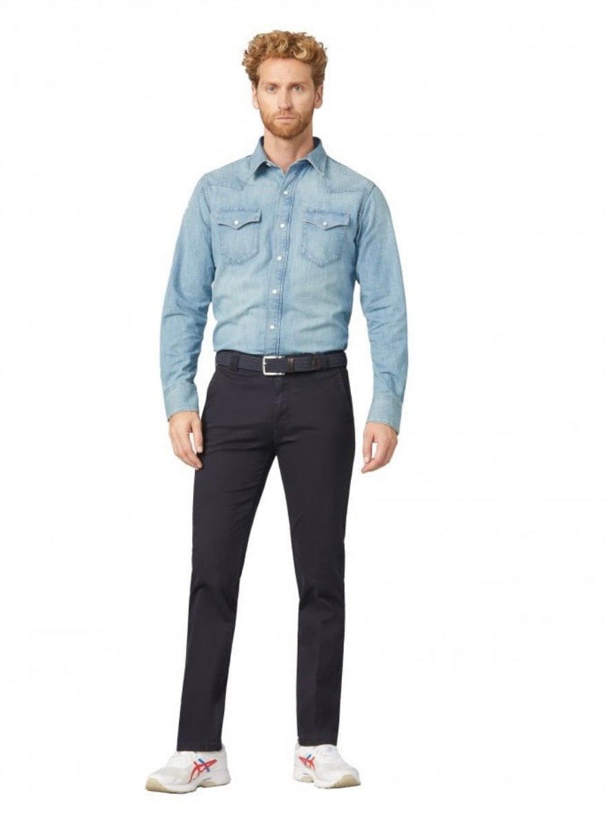 Meyer Men’s Roma Regular Chinos 9-316/18 – Navy