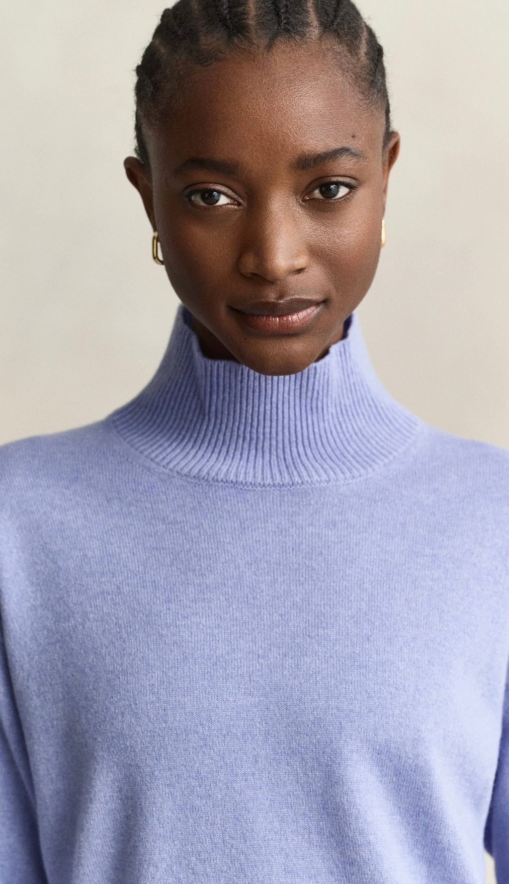 GANT Superfine Lambswool Mock Neck Sweater