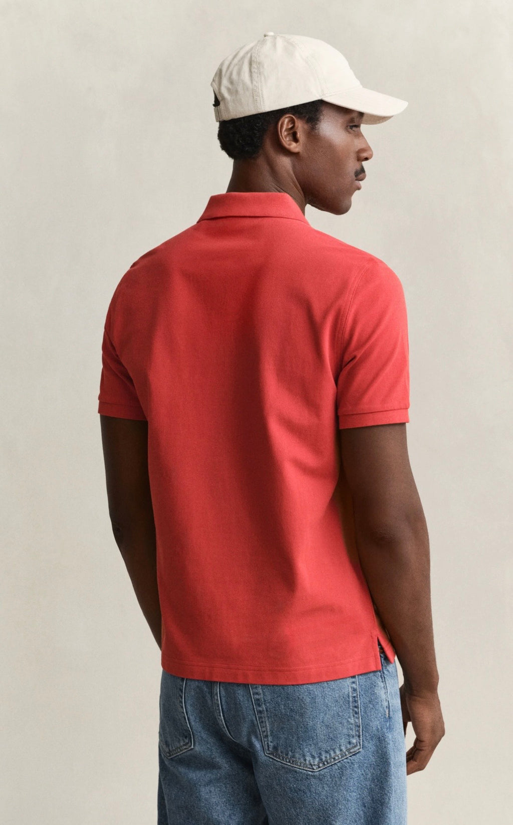 GANT Classic Regular Polo Shirt Maple Fire