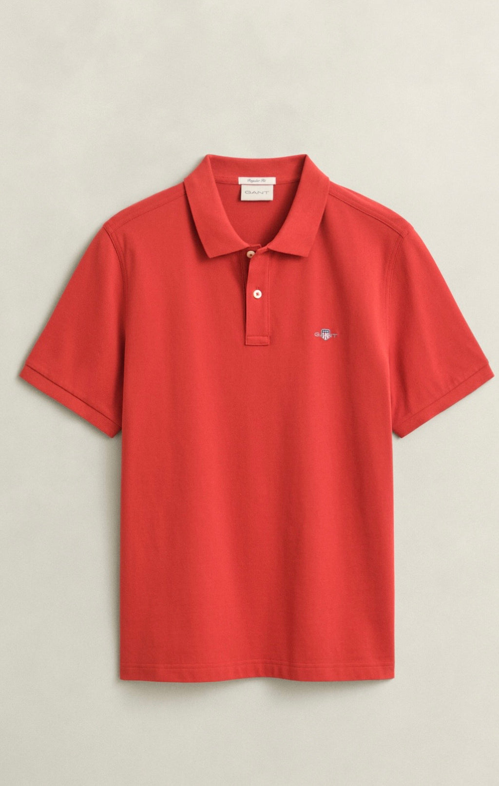 GANT Classic Regular Polo Shirt Maple Fire