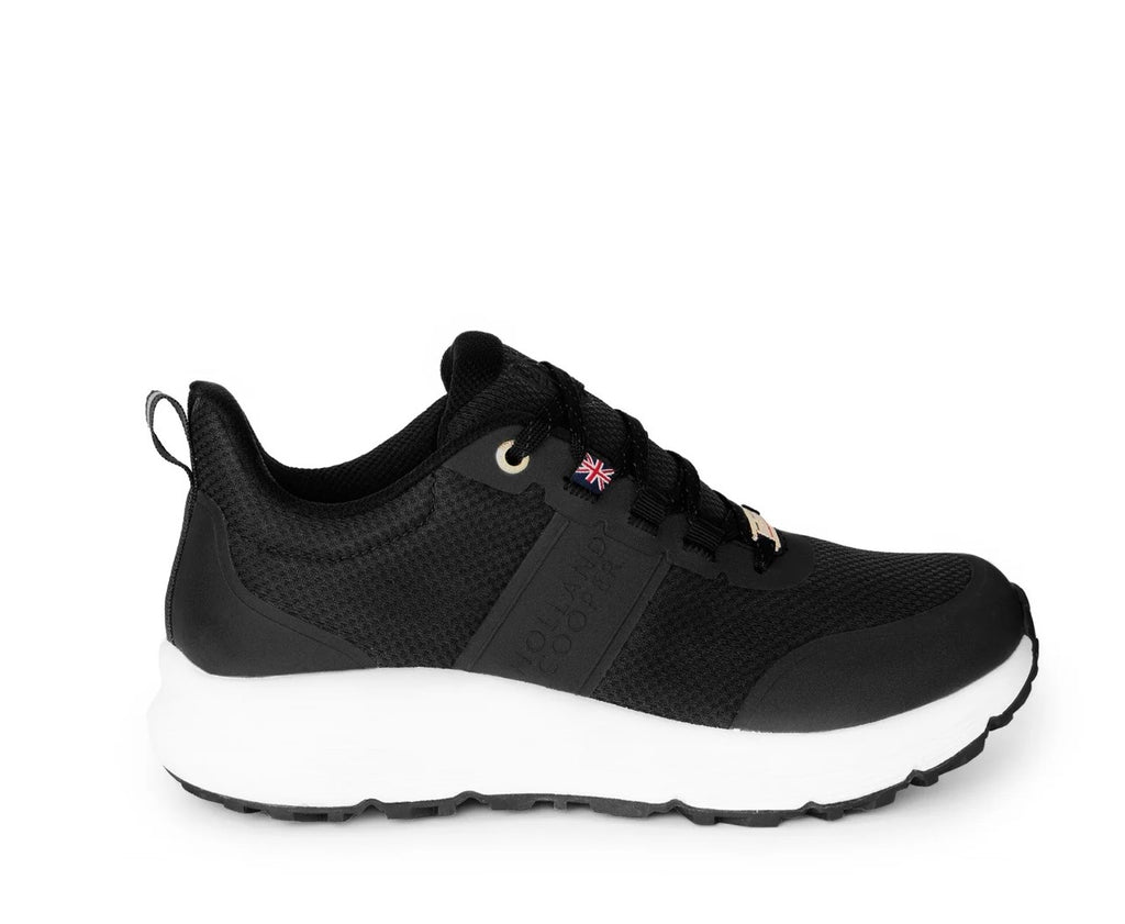 Burghley Waterproof Trainer Black