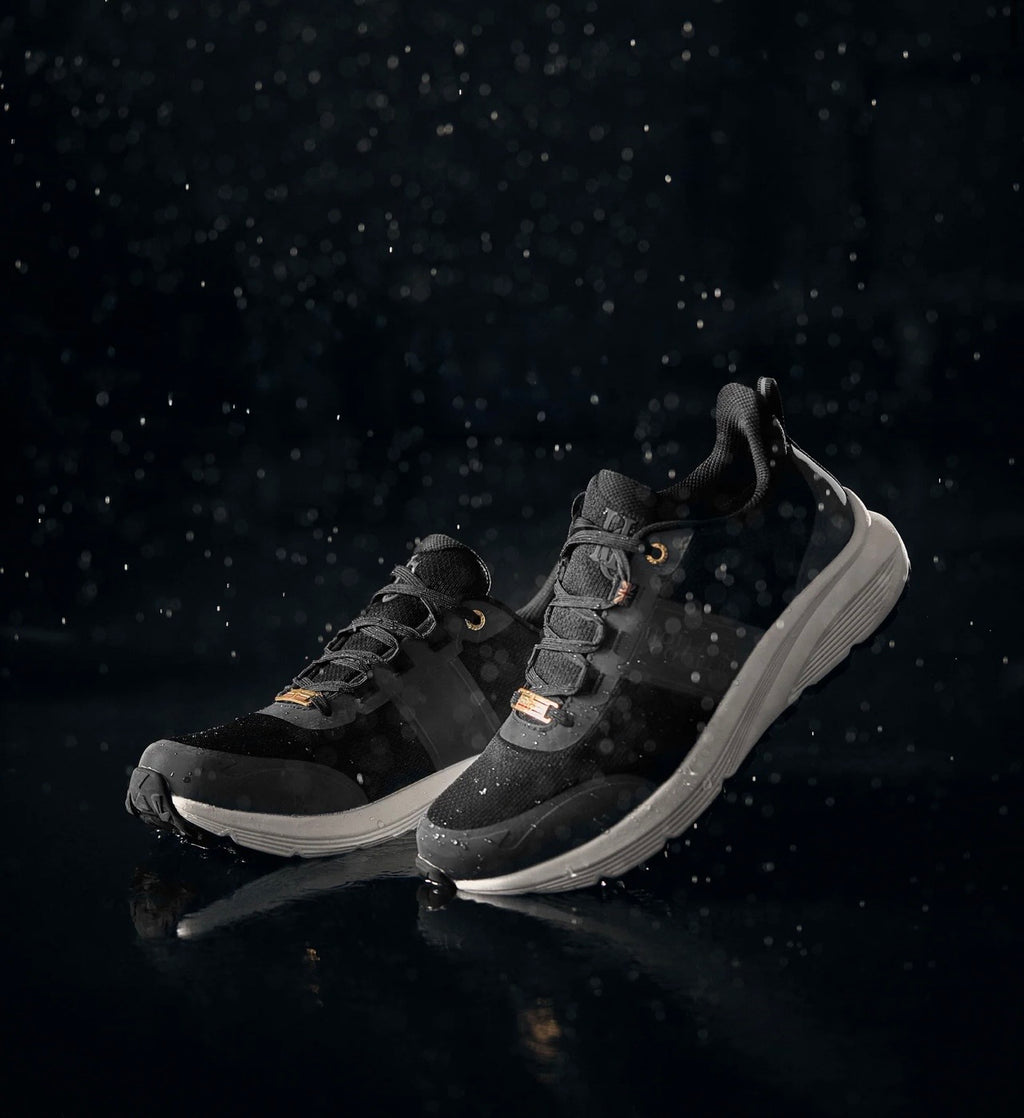 Burghley Waterproof Trainer Black