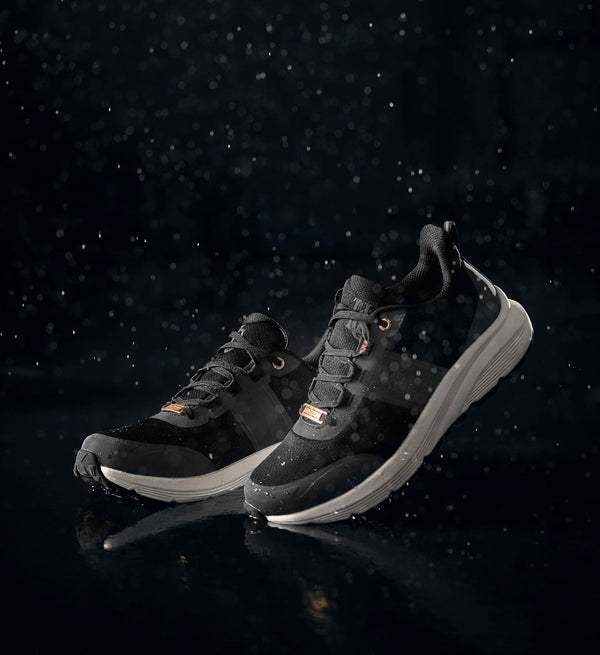 Burghley Waterproof Trainer Black