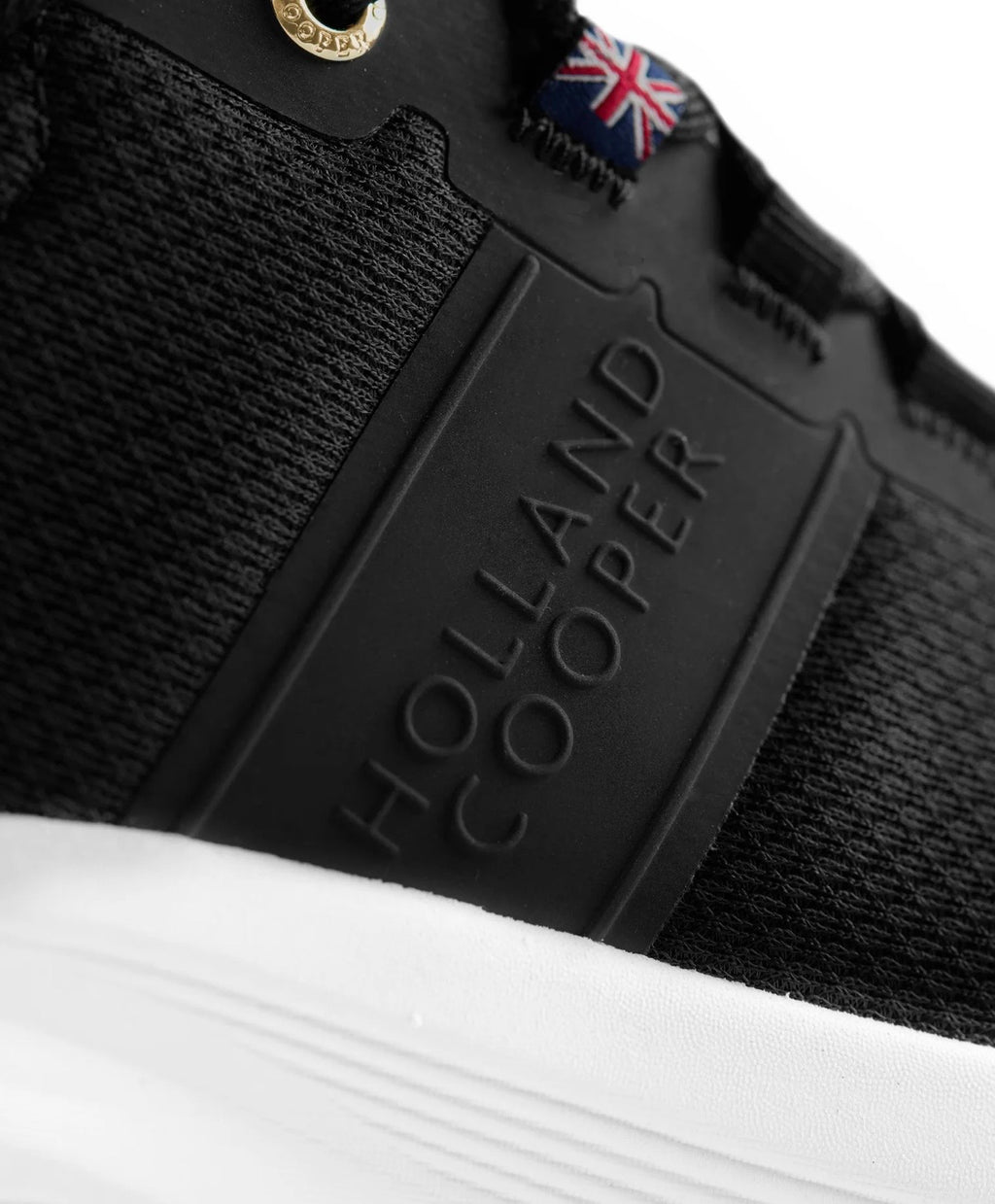 Burghley Waterproof Trainer Black