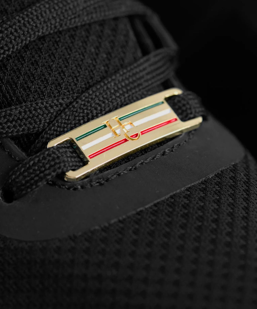 Burghley Waterproof Trainer Black