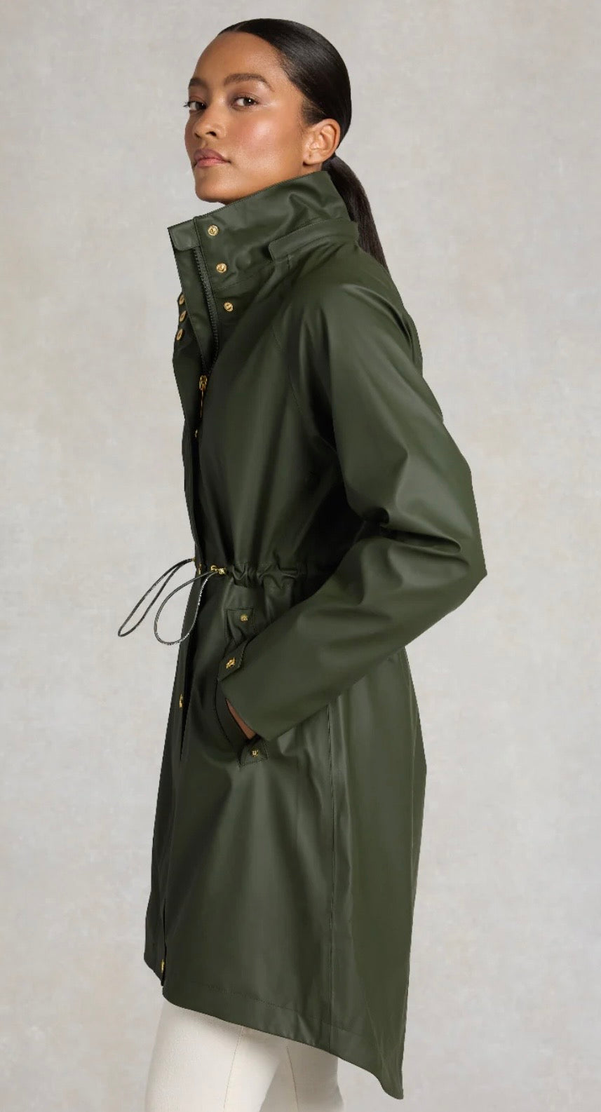 Chartwell rain parka Hunter green