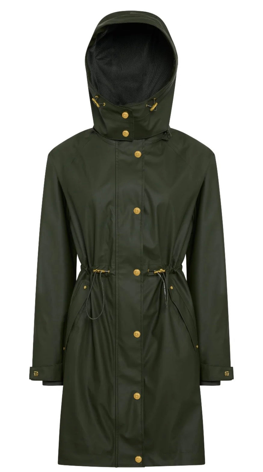 Chartwell rain parka Hunter green